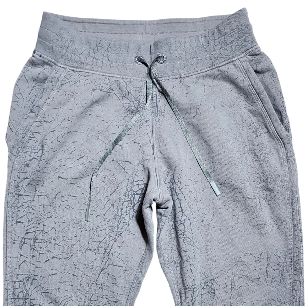 Lululemon Warm Down Jogger Thread Dye Rover Black Womens 8